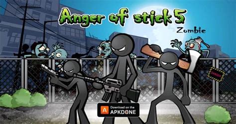 Anger of Stick 5: Zombie MOD APK v1.1.84 (Free Shopping) .